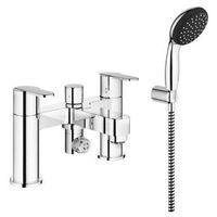 grohe get chrome bath shower mixer tap