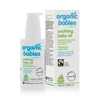 green people organic soothing baby oil no scent