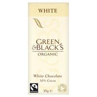 Green & Black\'s Organic White Chocolate (35g)