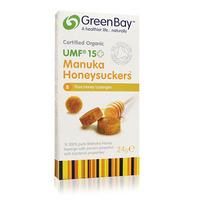 green bay organic original manuka honeysuckers 24g