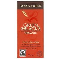 Green & Black\'s Organic Fairtrade Maya Gold Chocolate (100g)