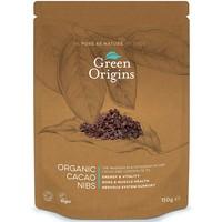 green origins cacao nibs 150g