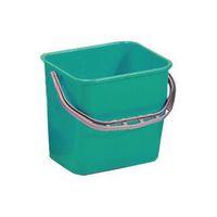 GREEN PLASTIC BUCKET 6 L