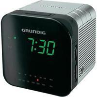 Grundig Sonoclock 590 Clock Radio, Radio alarm clock, FM, AM, Silver, Black