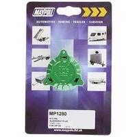 green spare cap for 8 13 pin plugs mp128