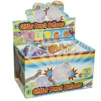 Grossman Super Size Glitter Punch Balloons Box - 24 Packs