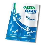 Green Clean Lens Cleaner Sachets (100 Pack)