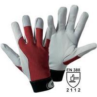 Griffy 1706 Assembly gloves Nappa leather with red interlock-back of the hand Size 7