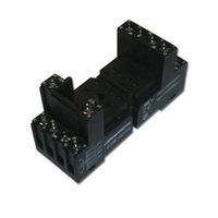 greenbrook square 14 pin din rail base for plug in 4 pole relay