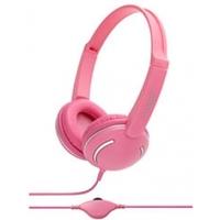groov e gv897pk streetz stereo headphones with volume control pink