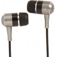 Groov-e Metal Buds Stereo Earphones Silver and Black