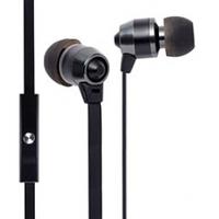 groove e smart buds metal earphones with remote mic black