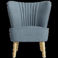 Greenberg Cocktail Chair - Denim