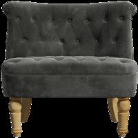 grace snuggle chair grey