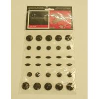 Graham & Brown Stickers Jewels Mixed, 42787