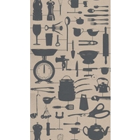 Graduate Collection Wallpapers Airfix Kitchen Taupe, 31088