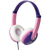 Groov-e Kidz DJ Style Headphone with 85dB Volume Limiter - Pink/Violet