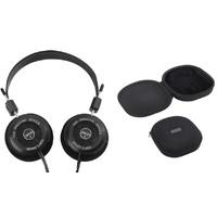 grado sr125e on ear headphones with carry case bundle