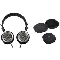 grado sr325e on ear headphones with carry case bundle