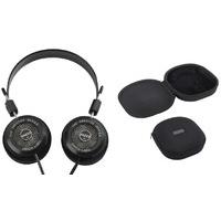 grado sr225e on ear headphones with carry case bundle