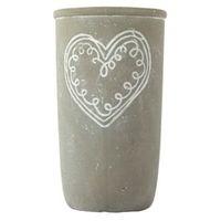 Grey Concrete Vase Large