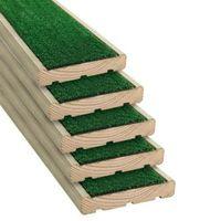 Grassedeck Softwood Deck Board (T)28mm (W)144mm (L)2100mm Pack of 5