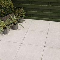 grey textured single paving slab l450mm w450mm