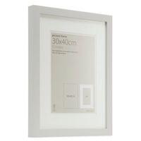 grey single frame mdf picture frame h44cm x w34cm