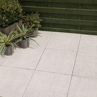 Grey Textured Paving Slab (L)600 (W)600mm Pack of 20