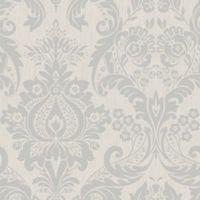 graham brown superfresco colours silver effect damask wallpaper