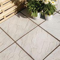 grey derbyshire paving slab l450 w450mm pack of 76