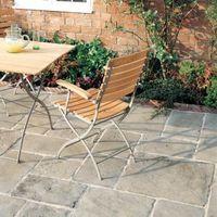 Grey Green Old Town Paving Slab (L)600 (W)300mm Pack of 46