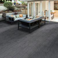 Graphite Mode Textured Paving Slab (L)600 (W)298mm Pack of 72