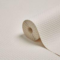 Graham & Brown Superfresco White Texture Paintable Wallpaper