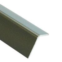 Grey Plastic Corner Protector (W)20mm (L)2m