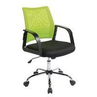 GREEN /BLACK MEDUM BACK MESH TASK ARMCHAIR