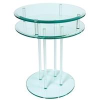 Greenapple Pure Glass Round Occasional Table 59107