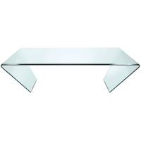 greenapple pure glass curvo coffee table rectangular ga200