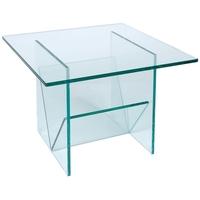 Greenapple Pure Glass Square Table and Magazine Rack 59566