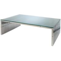 Greenapple Glass Plus Steele Coffee Table LY4400