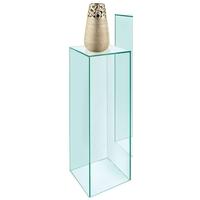 greenapple pure glass column display pedestal small 59425