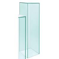 greenapple pure glass column display pedestal large 59426