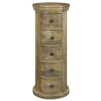 Granary Royale Chest of Drawer - Drum Slim 5 Drawers