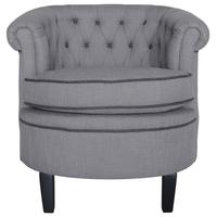 Grey Carter Occasional Armchair