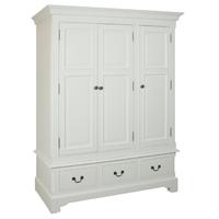 Grosvenor Wardrobe - Triple 3 Doors 3 Drawers