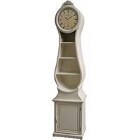 Grandfather Clock with Shelves and Storage