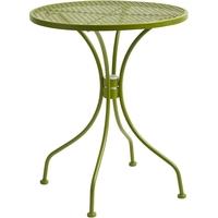 Green Round Garden Table