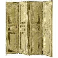 green velvet small folding screen celeste