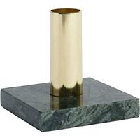 Green Marble Gold Small Candle Holder (Set of 6)