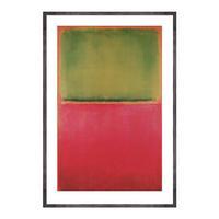 Green Red on Orange, Mark Rothko Print